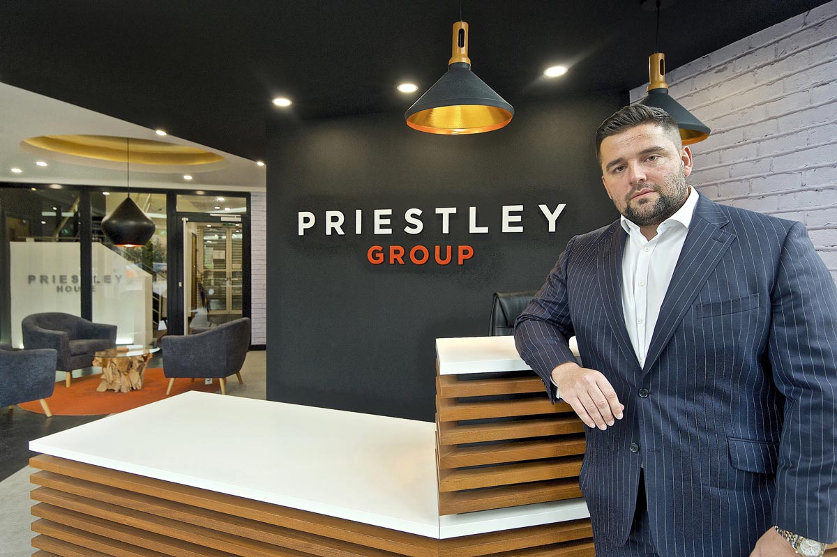 Nathan Priestley CEO of the Priestley Group