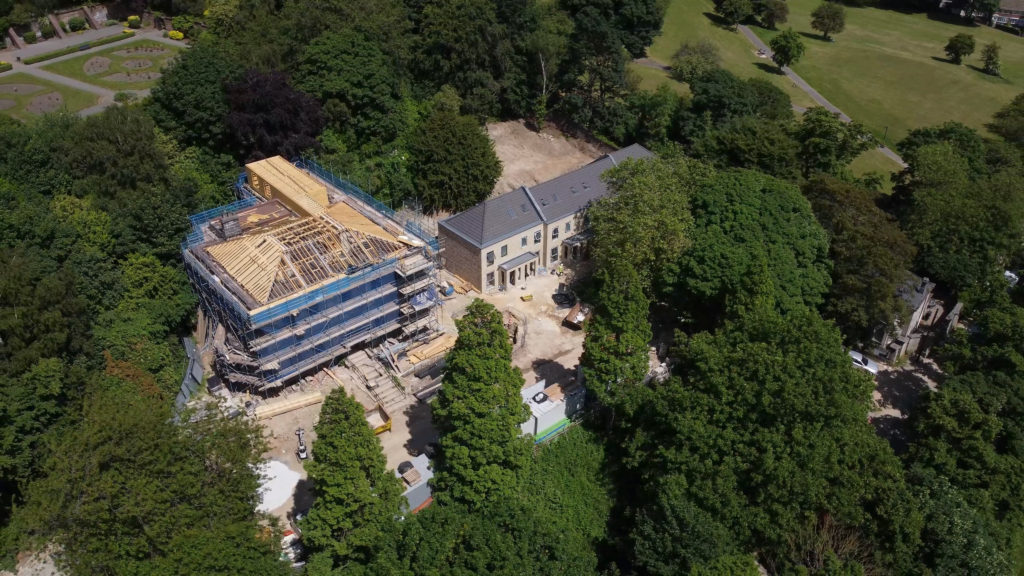 Cliff Oaks aerial view